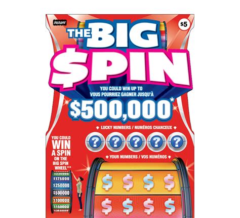THE BIG SPIN Event Game Conditions .
